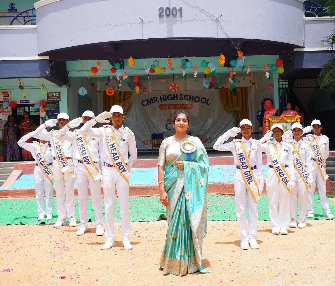 CMR High School Investiture Ceremony - Student Council Head Boy, Head Girl, and Captains